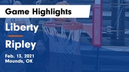 Liberty  vs Ripley  Game Highlights - Feb. 13, 2021