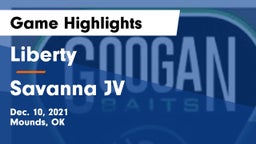 Liberty  vs Savanna JV Game Highlights - Dec. 10, 2021