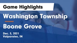 Washington Township  vs Boone Grove  Game Highlights - Dec. 3, 2021