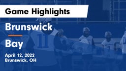 Brunswick  vs Bay  Game Highlights - April 12, 2022
