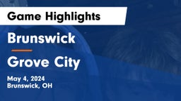 Brunswick  vs Grove City Game Highlights - May 4, 2024