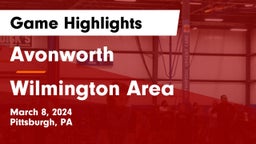 Avonworth  vs Wilmington Area  Game Highlights - March 8, 2024