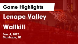 Lenape Valley  vs Wallkill  Game Highlights - Jan. 4, 2022