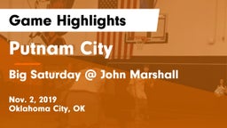 Putnam City  vs Big Saturday @ John Marshall Game Highlights - Nov. 2, 2019