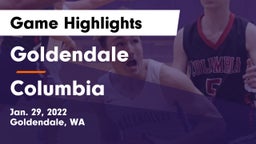 Goldendale  vs Columbia Game Highlights - Jan. 29, 2022