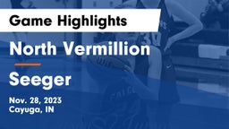 North Vermillion  vs Seeger  Game Highlights - Nov. 28, 2023