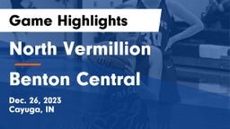 North Vermillion  vs Benton Central  Game Highlights - Dec. 26, 2023