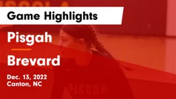 Pisgah  vs Brevard  Game Highlights - Dec. 13, 2022