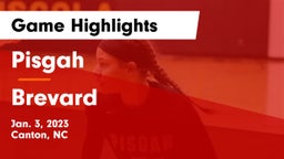 Pisgah  vs Brevard  Game Highlights - Jan. 3, 2023