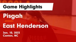 Pisgah  vs East Henderson  Game Highlights - Jan. 10, 2023