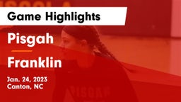 Pisgah  vs Franklin  Game Highlights - Jan. 24, 2023
