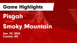Pisgah  vs Smoky Mountain  Game Highlights - Jan. 23, 2024