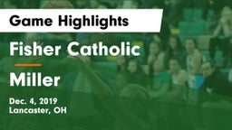 Fisher Catholic  vs Miller  Game Highlights - Dec. 4, 2019