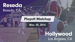 Matchup: Reseda  vs. Hollywood 2016