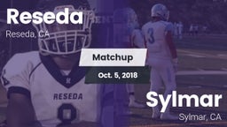 Matchup: Reseda  vs. Sylmar  2018