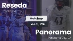 Matchup: Reseda  vs. Panorama  2018