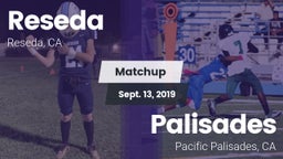 Matchup: Reseda  vs. Palisades  2019