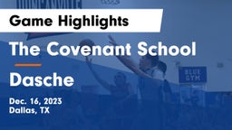 The Covenant School vs Dasche Game Highlights - Dec. 16, 2023