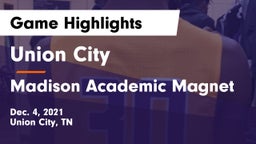 Union City  vs Madison Academic Magnet  Game Highlights - Dec. 4, 2021