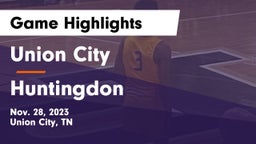 Union City  vs Huntingdon Game Highlights - Nov. 28, 2023