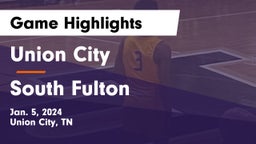 Union City  vs South Fulton Game Highlights - Jan. 5, 2024