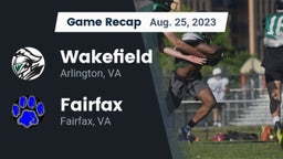 Recap: Wakefield  vs. Fairfax  2023