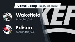 Recap: Wakefield  vs. Edison  2023