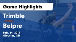 Trimble  vs Belpre  Game Highlights - Feb. 14, 2019
