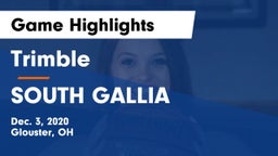 Trimble  vs SOUTH GALLIA  Game Highlights - Dec. 3, 2020