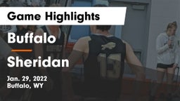 Buffalo  vs Sheridan  Game Highlights - Jan. 29, 2022