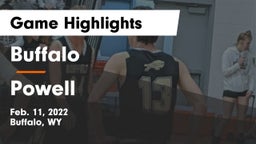 Buffalo  vs Powell  Game Highlights - Feb. 11, 2022