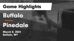 Buffalo  vs Pinedale  Game Highlights - March 8, 2024