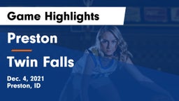 Preston  vs Twin Falls  Game Highlights - Dec. 4, 2021