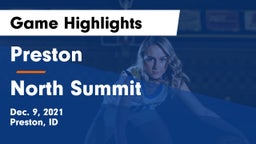 Preston  vs North Summit  Game Highlights - Dec. 9, 2021