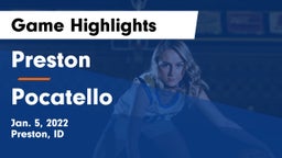 Preston  vs Pocatello  Game Highlights - Jan. 5, 2022