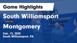South Williamsport  vs Montgomery  Game Highlights - Feb. 13, 2020