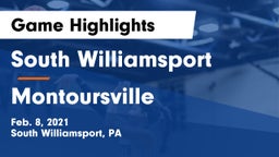 South Williamsport  vs Montoursville  Game Highlights - Feb. 8, 2021