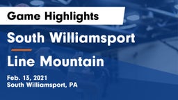 South Williamsport  vs Line Mountain  Game Highlights - Feb. 13, 2021