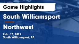 South Williamsport  vs Northwest  Game Highlights - Feb. 17, 2021