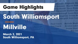 South Williamsport  vs Millville  Game Highlights - March 2, 2021