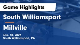 South Williamsport  vs Millville  Game Highlights - Jan. 18, 2022