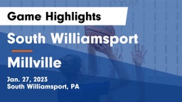 South Williamsport  vs Millville Game Highlights - Jan. 27, 2023