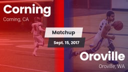 Matchup: Corning  vs. Oroville  2017
