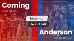 Matchup: Corning  vs. Anderson  2017