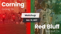 Matchup: Corning  vs. Red Bluff  2017