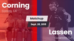 Matchup: Corning  vs. Lassen  2018