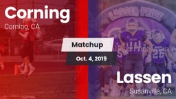 Matchup: Corning  vs. Lassen  2019