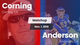 Matchup: Corning  vs. Anderson  2019