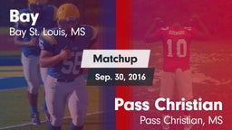 Matchup: Bay  vs. Pass Christian  2016