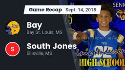 Recap: Bay  vs. South Jones  2018